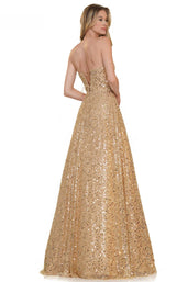 Colors Dress 2665 Dress Gold