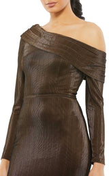 3 of 3 Mac Duggal 26660 Dress Chocolate