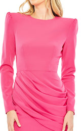 5 of 9 Mac Duggal 26704 Dress Hot-Pink