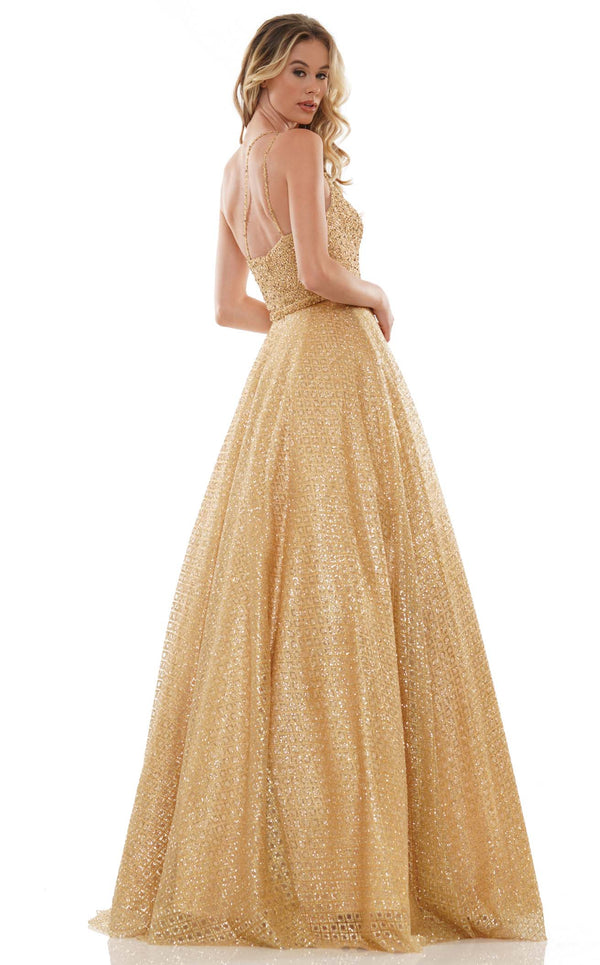 Colors Dress 2670 Dress Gold