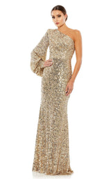 1 of 3 Mac Duggal 26717 Dress Gold