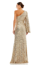 2 of 3 Mac Duggal 26717 Dress Gold