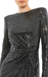 3 of 3 Mac Duggal 26721 Black-Silver