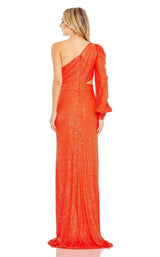 4 of 6 Mac Duggal 26730 Dress Tangerine