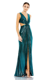 1 of 3 Mac Duggal 26733 Dress Teal