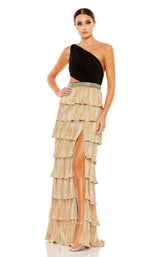 1 of 3 Mac Duggal 26742 Dress Black-Gold