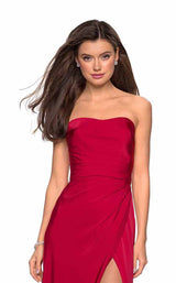 10 of 16 La Femme 26794 Deep Red