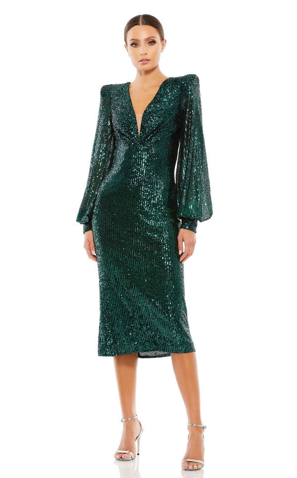 Mac Duggal 26866 Dress Black-Emerald