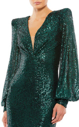 Mac Duggal 26866 Dress Black-Emerald
