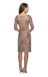 2 of 4 La Femme 26871 Gold/Nude