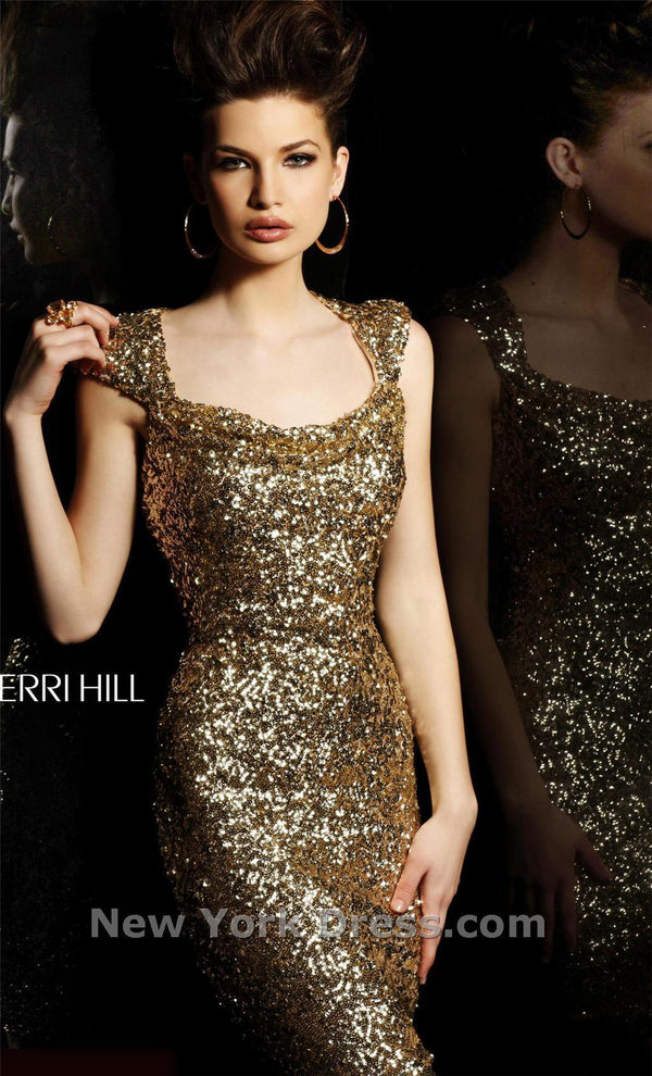 Sherri Hill 1611 Gold