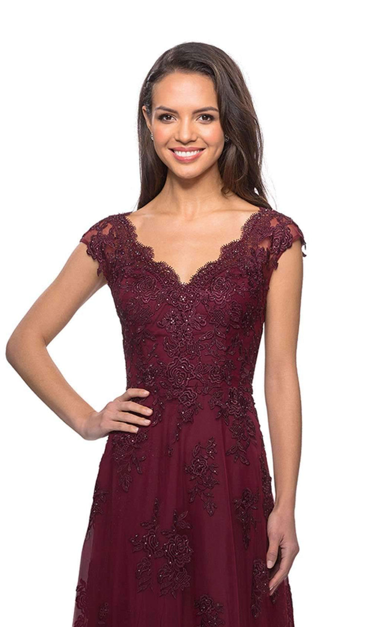 La Femme 26942 Burgundy