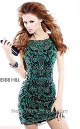 1 of 2 Sherri Hill 2948 Silver