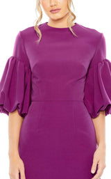 4 of 6 Mac Duggal 27031 Dress Magenta