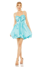 3 of 12 Mac Duggal 27040 Dress Ice-Blue