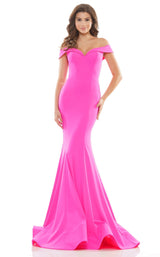 1 of 10 Colors Dress 2709 Dress Hot-pink