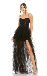1 of 2 Mac Duggal 27119 Dress Black