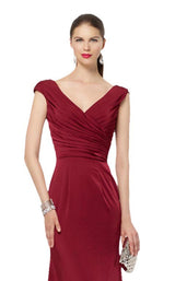 3 of 4 Alyce 27126 Burgundy