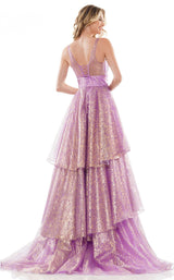 Colors Dress 2713 Dress Purple-gold