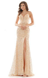 1 of 10 Colors Dress 2715 Dress Gold