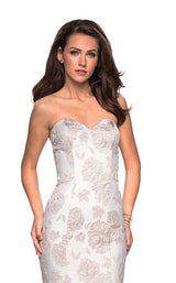 4 of 6 La Femme 27275 Ivory/Gold