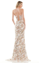 2 of 4 Colors Dress 2727 Gold-White