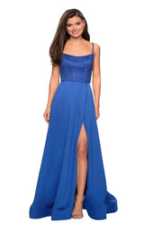 2 of 8 La Femme 27293 Royal Blue