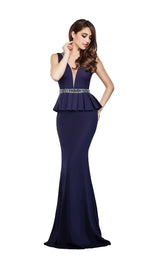 3 of 3 Jovani 27337 Dress Cobalt