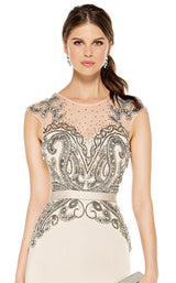 3 of 4 Alyce 27350 Dress Light-Taupe