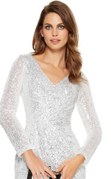 4 of 6 Alyce 27359 Dress Silver
