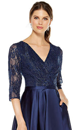 4 of 6 Alyce 27387 Dress Navy