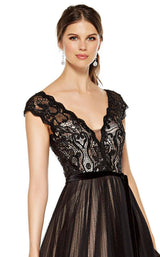 3 of 4 Alyce 27398 Dress Black-Rosewater