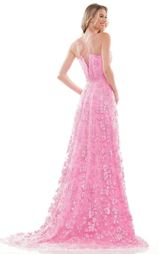 Colors Dress 2742 Dress Hot-pink