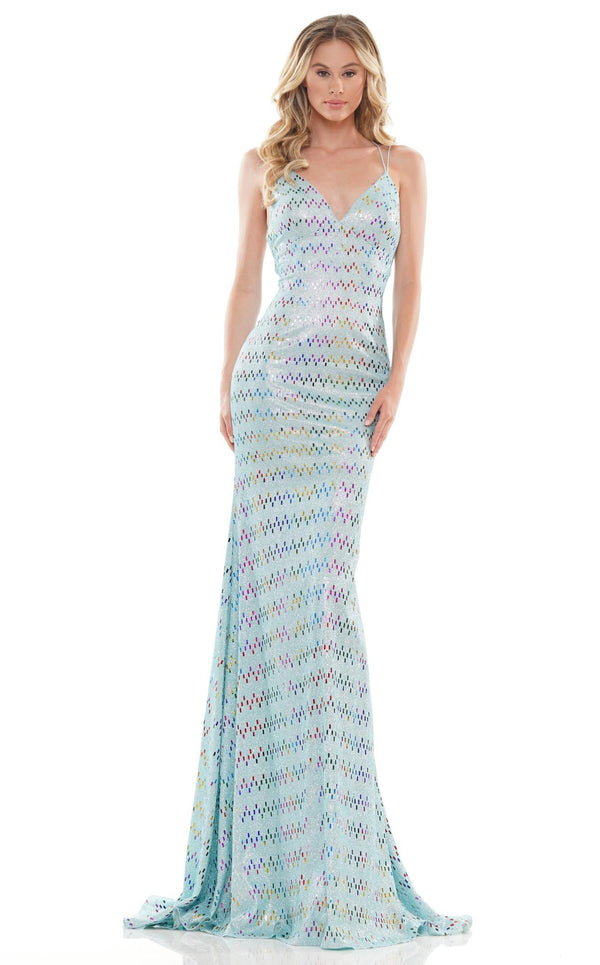 Colors Dress 2745 Dress Aqua