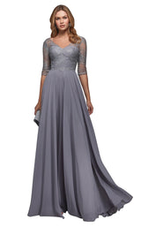 1 of 4 Alyce 27475 Dress Grey