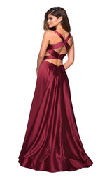 3 of 6 La Femme 27487 Deep Red