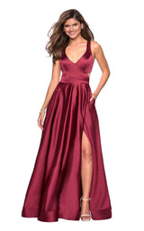 1 of 6 La Femme 27487 Deep Red