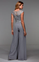 2 of 2 Alyce 27488 Jumpsuit Silver