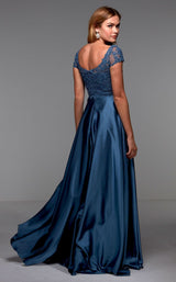 2 of 2 Alyce 27505 Dress Dark-French-Blue