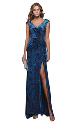 1 of 2 Alyce 27507 Dress Sapphire