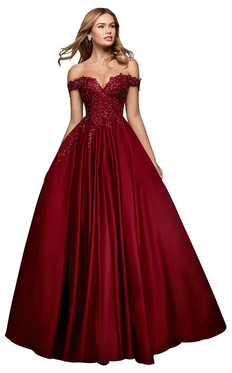 Alyce 27521 Dress Wine