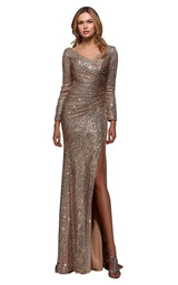 Alyce 27523 Dress Light-Gold