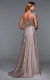 2 of 2 Alyce 27526 Dress Parchment