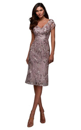 1 of 2 Alyce 27534 Dress Rosewood