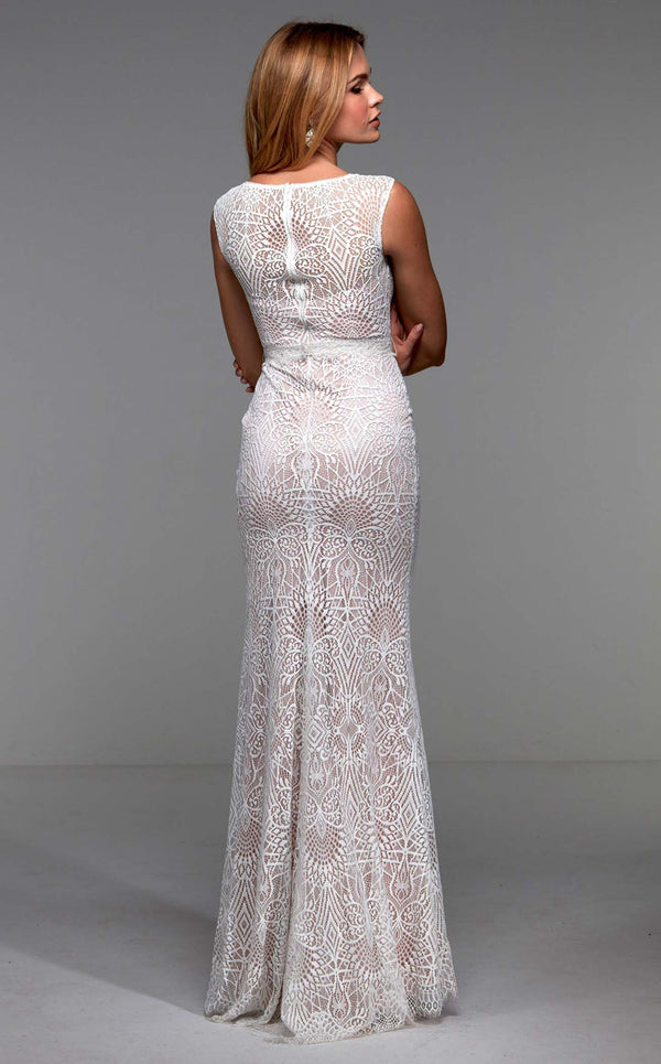 Alyce 27537 Dress Diamond-White-French-Pink