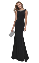 1 of 4 Alyce 27538 Dress Black
