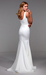 4 of 4 Alyce 27538 Dress Diamond-White