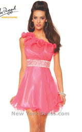 2 of 2 Mac Duggal 6402N Candy Pink