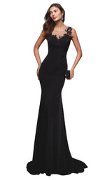 1 of 2 Alyce 27542 Dress Black