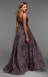 2 of 2 Alyce 27552 Dress Purple-Haze